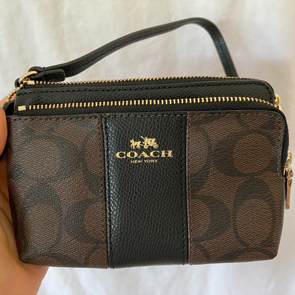 Small Coach Wristlet